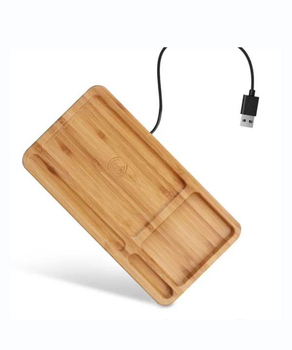 PHONE WIRELESS CHARGER WITH DESK ORGANIZER