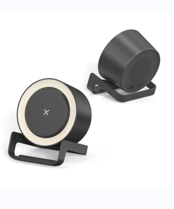 MINI SPEAKER WITH WIRELESS CHARGER