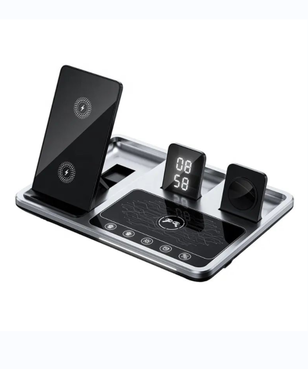 FAST CHARGER WITH DIGITAL CLOCK
